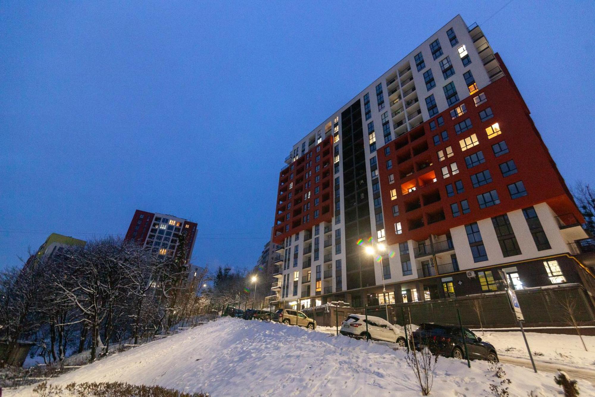 Apartment Shevchenko St.,New Building Lviv Exterior foto