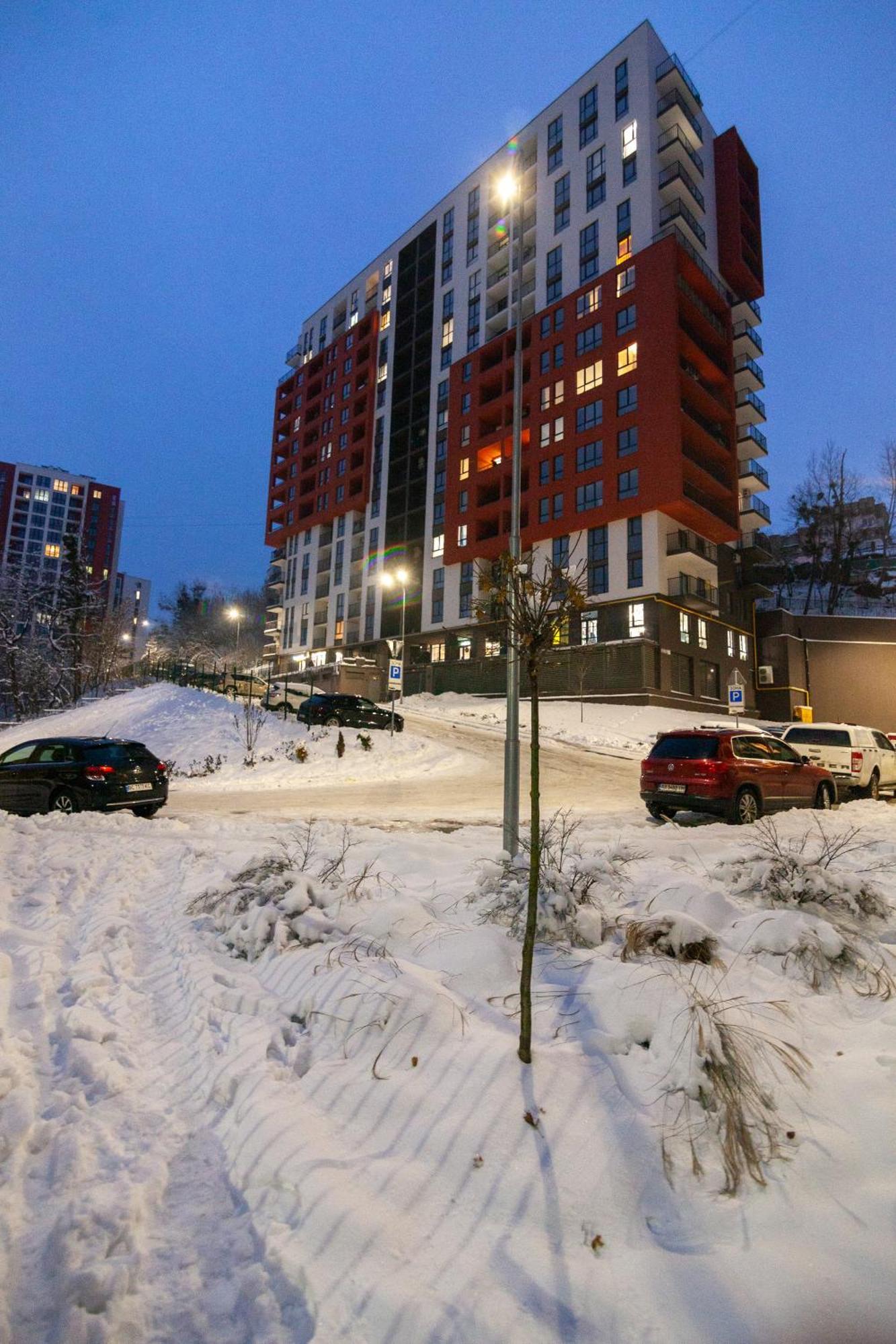 Apartment Shevchenko St.,New Building Lviv Exterior foto
