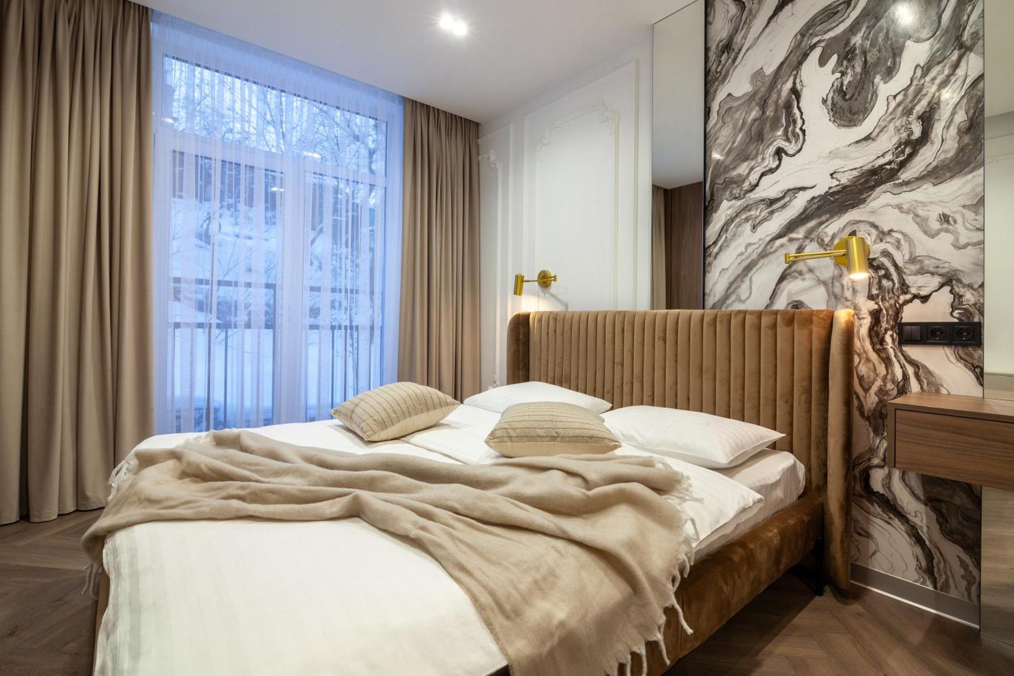 Apartment Shevchenko St.,New Building Lviv Exterior foto